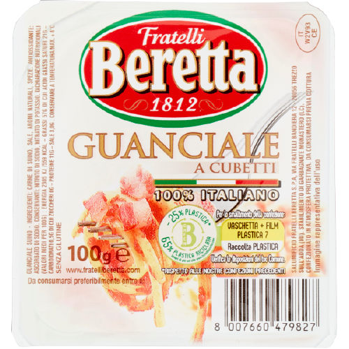 GUANCIALE EN DÉS